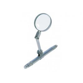 Eye magnet with magnifying glass