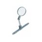 Eye magnet with magnifying glass