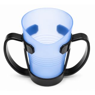 Handle for glass